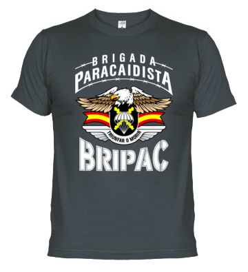 Camiseta Bripac Aguila. Brigada Paracaidista. BRIPAC. BRILPAC