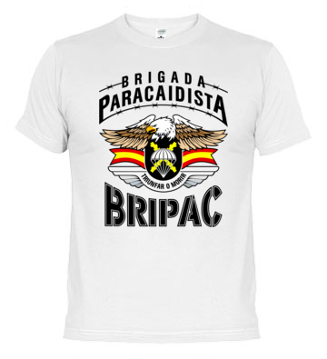 Camiseta Bripac Aguila. Brigada Paracaidista. BRIPAC. BRILPAC