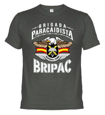 Camiseta Bripac Aguila. Brigada Paracaidista. BRIPAC. BRILPAC