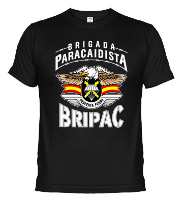 Camiseta Bripac Aguila. Brigada Paracaidista. BRIPAC. BRILPAC