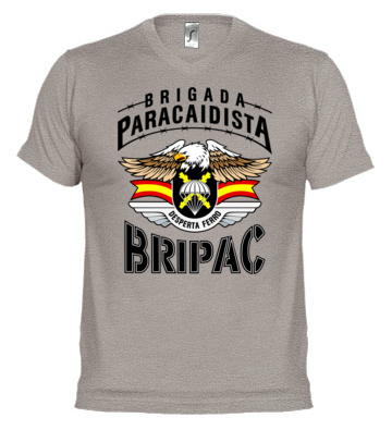 Camiseta Bripac Aguila. Brigada Paracaidista. BRIPAC. BRILPAC