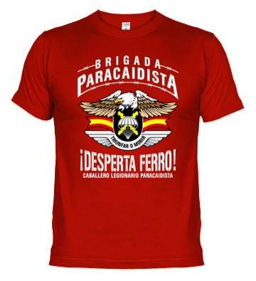 Camiseta Bripac Aguila. Brigada Paracaidista. BRIPAC. BRILPAC