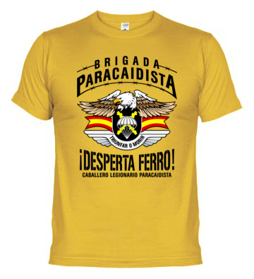 Camiseta Bripac Aguila. Brigada Paracaidista. BRIPAC. BRILPAC