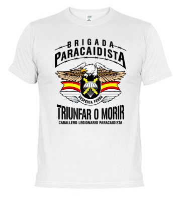 Camiseta Bripac Aguila. Brigada Paracaidista. BRIPAC. BRILPAC