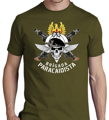 Camiseta Aguila Bpac I Roger de Flor. Primera Bandera Paracaidista de la Brigada Paracaidista. BRIPAC. BRILPAC